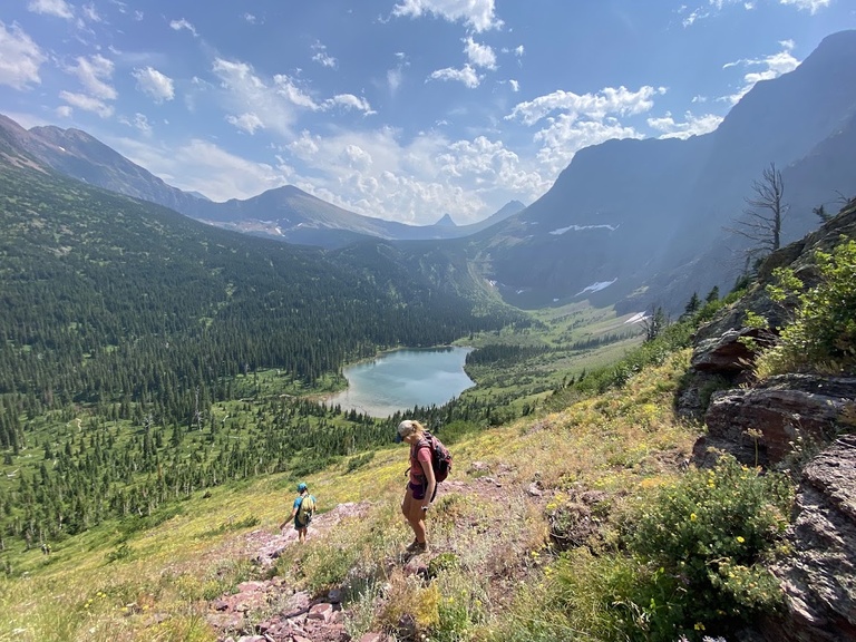 Another day at the office in Glacier National Park, MT.
