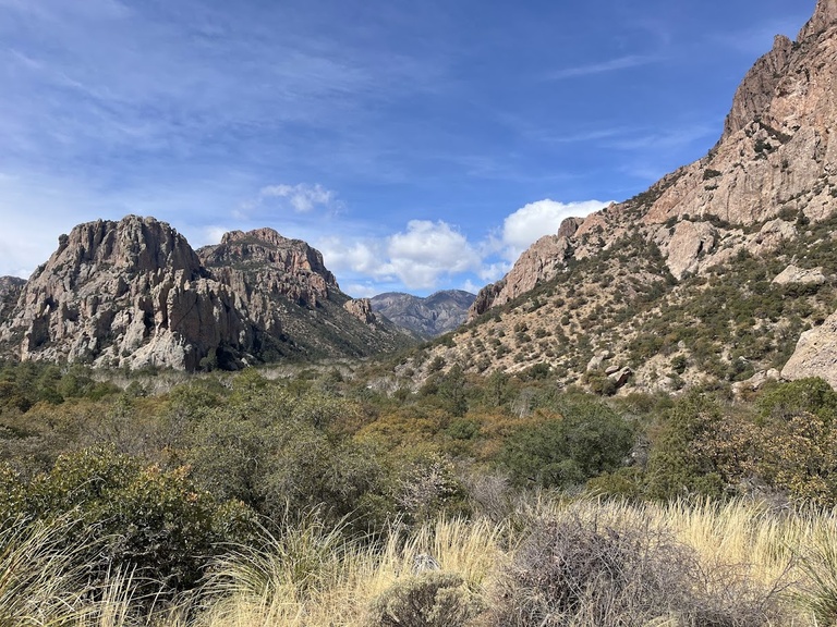 Exploring canyonland bird habitat in the Chiricahua Mountains near the Arizona-New Mexico border.